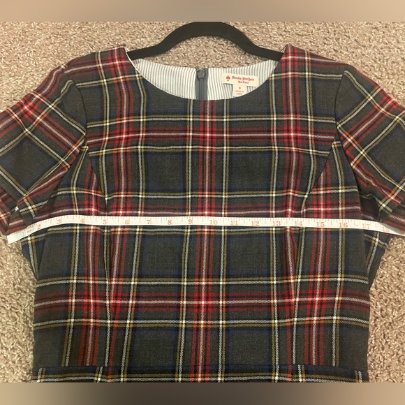 Brooks brothers Plaid Wool Dress - Size 8 - Picture 7 of 8